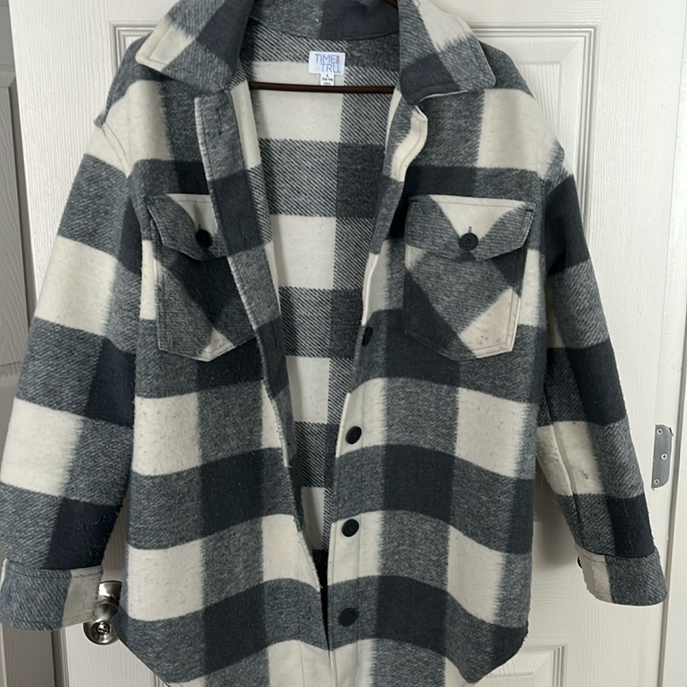 Plaid Flannel Jacket